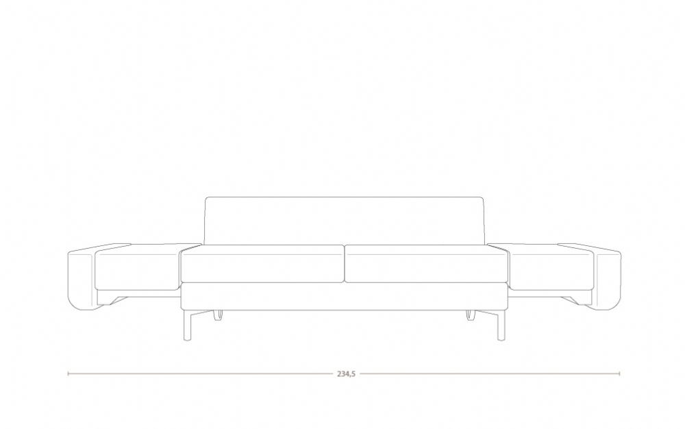 Dimensoes do produto sof cama lunna